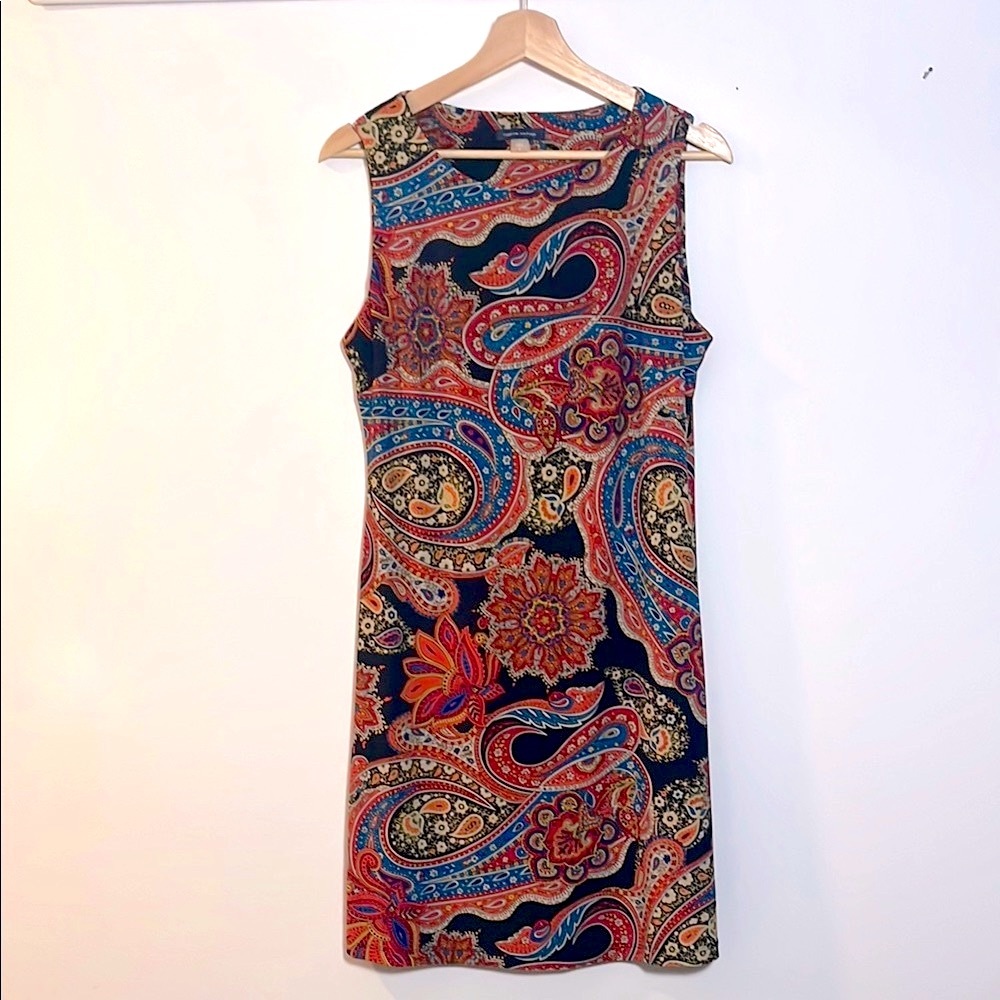 Tommy Hilfiger Paisley Sleeveless Dress - Multicolor